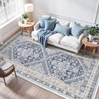 4x10 Runner Rug Non Slip, Washable Hallway Runner Rug, Nursery Room, Soft - Image 5
