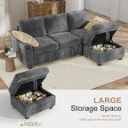 Hanherry 81" Sectional Couch - Image 3