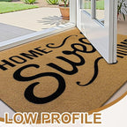 OLANLY Front Door Mat, Low Profile Doormat, Stain and Fade Resistant, - Image 4