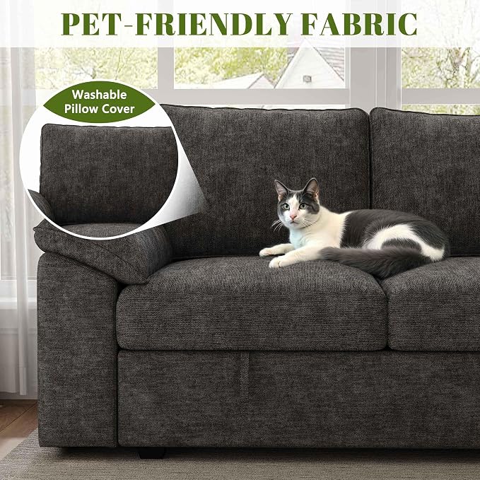 85 Inch Modular Sectional Sofa - Image 8