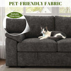 85 Inch Modular Sectional Sofa - Image 8