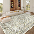 8x10 Area Rugs for Living Room, Large Washable Rug, Dining Room, Low Pile - Image 4
