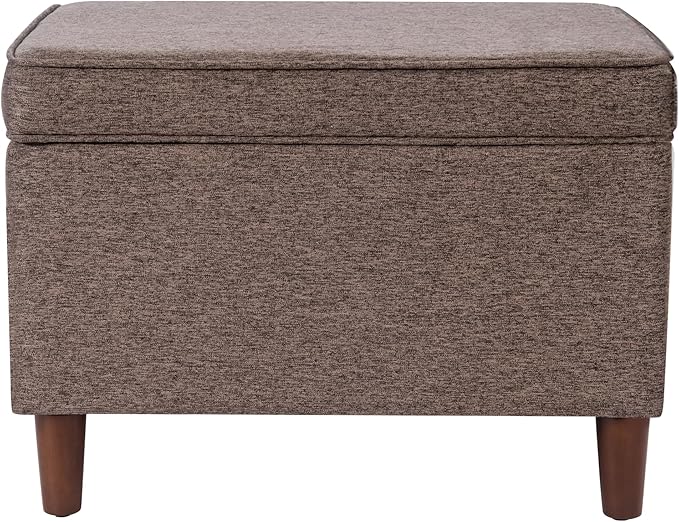 HomePop Home Decor | Dinah Collection Modern Storage Ottoman | Ottoman by HomePop