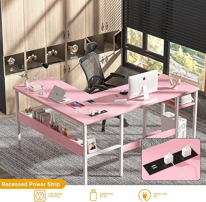 Unikito Reversible L Shaped Desk - Image 5