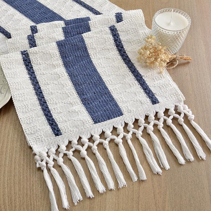 FEXIA Boho Table Runner with Tassels - Image 5