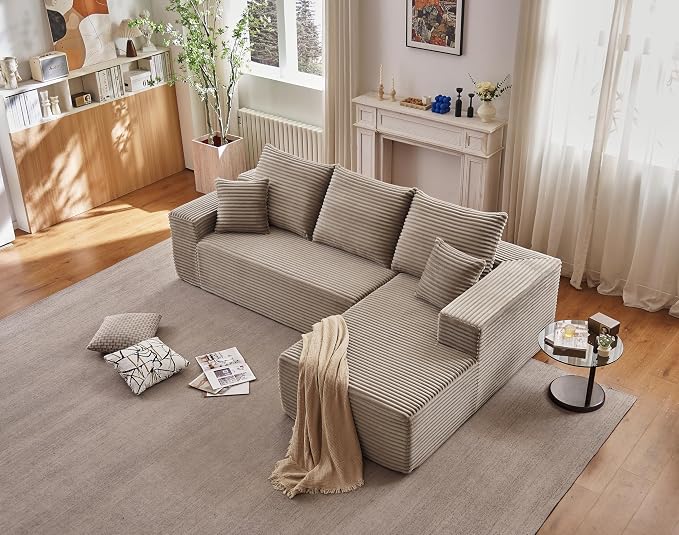 107.5" Cloud Sectional Couch by ODUWA