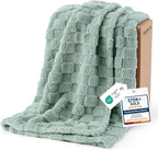 Bedsure GentleSoft Sage Green Twin XL Blanket by Unknown