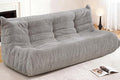 Bean Bag 3-Seater Chair Big Sofa Beanbag Chair by Cansunna