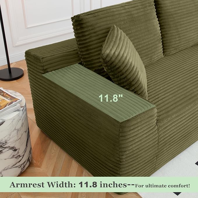 125" Oversized Sectional Couches - Image 4
