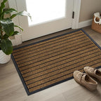 ubdyo Extra Durable Door Mat Outside Entrance | Dirt Trapping, Non-Slip Backing by UBDYO