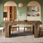 Tribesigns 71-Inch Farmhouse Dining Table - Image 4