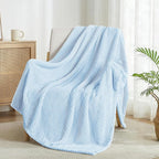 Exclusivo Mezcla Large Waffle Fleece Throw Blanket by ExclusivoMezcla