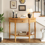 LUMISOL Half Moon Console Table by LUMISOL
