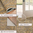 Washable 9x12 Living Room Rug - Image 5