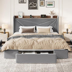 SHA CERLIN King Size Bed Frame - Image 3