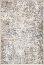 UERMEI 2x3 Entryway Area Rug Washable Neutral Brown Grey Small Carpet | Modern - Image 7