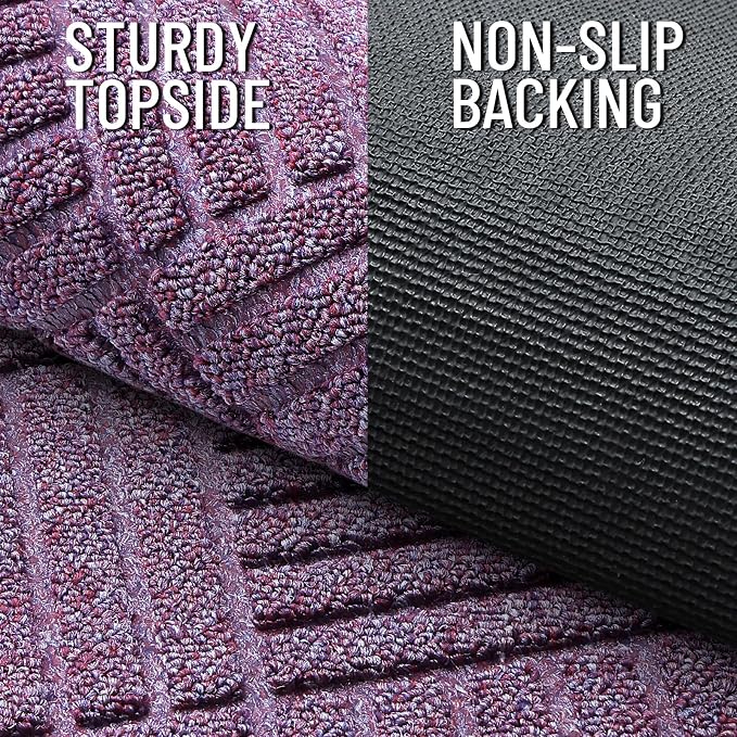 OLANLY Front Door Mat Outside Entrance 47x23, Waterproof Heavy-Duty Doormat | - Image 4