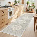 Runner Rug 2x8 Runners for Hallways Non Slip Washable Rugs, Low Pile Soft - Image 3