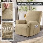 Timeles Recliner Covers Extra Wide Recliner Chair Cover Reclining Sofa - Image 2