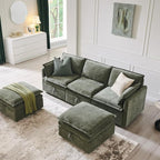 85.83" Modular Sectional Cloud Couches - Image 3