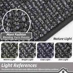 BEQHAUSE Kitchen Rugs and Mats 2PCS Non-Slip, Charcoal | Kitchen Mats - Image 5