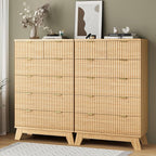 Fluted Dresser for Bedroom - Image 4
