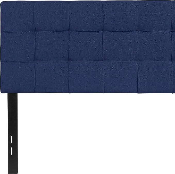 Flash Furniture Bedford Tufted Upholstered Full Size Headboard in Navy Fabric - Image 9