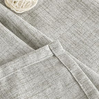 YoungsTex Dark Grey Curtains 98 Inches Long, Linen Drapes Light Filtering | - Image 5