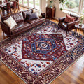 SERISSA 5x7 Washable Non Slip Boho Area Rug by SERISSAHomeDecorCollection