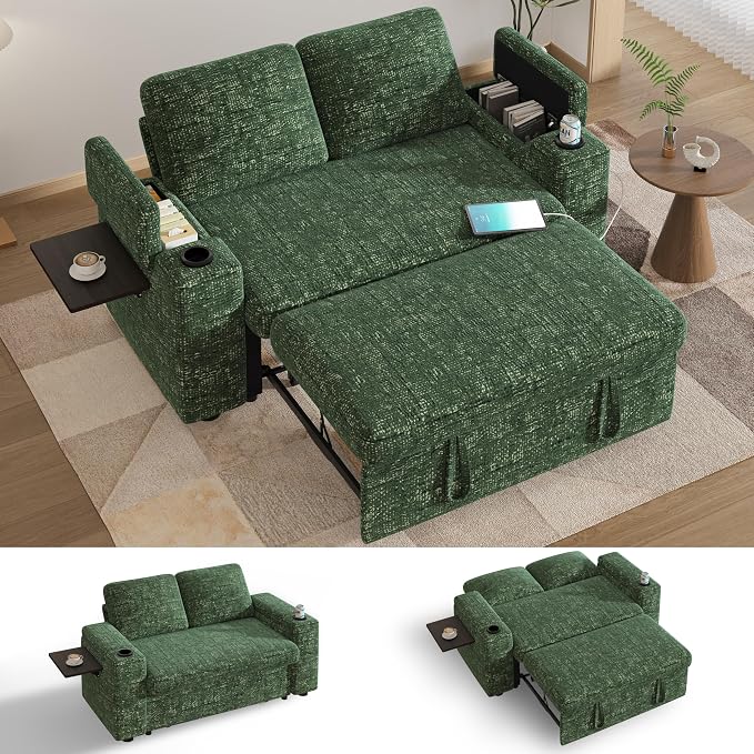 Vipbear 65" Loveseat Sleeper Sofa by VipbearLiving