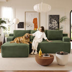 96" Sectional Couches for Living Room Cloud Couch Sofa - Image 9