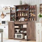 ACCOHOHO 72" Tall Kitchen Pantry, Farmhouse Storage Cabinet - Image 3