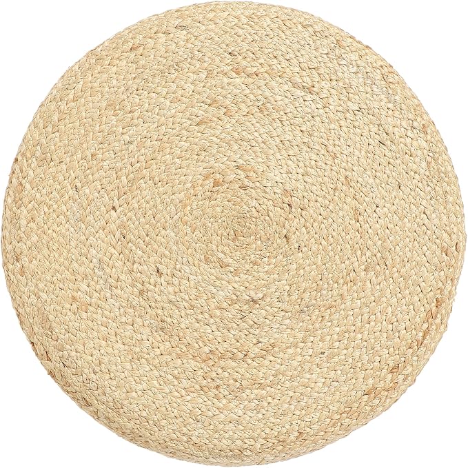 REDEARTH · Cylindrical Pouf Foot Stool Ottoman - Image 4