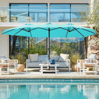 SUPERJARE 15FT Outdoor Patio Umbrella - Image 9