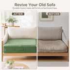 Codi Thick Replacement Couch Cushions, Upholstery Foam - Image 3