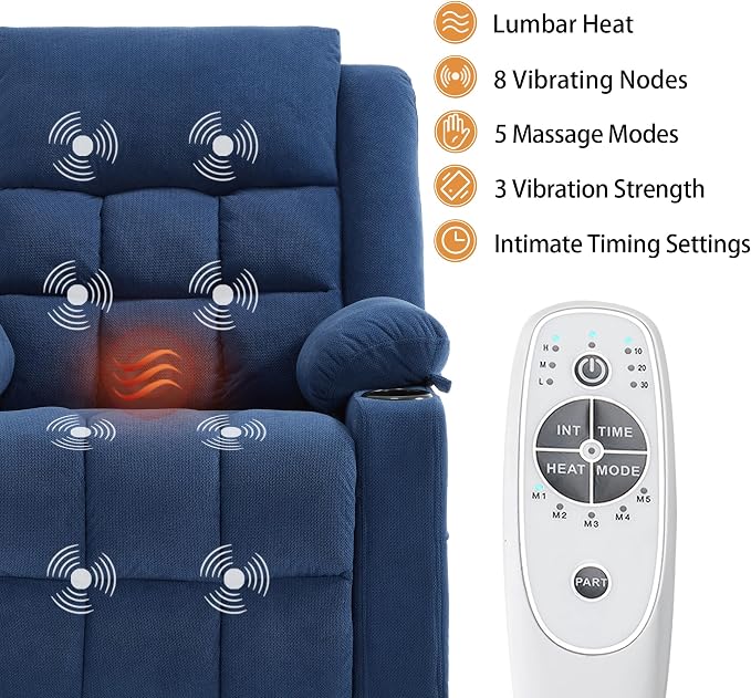 Power Lift Chair Recliners for Elderly - Image 4