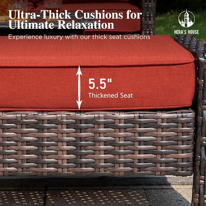 HERA'S HOUSE Outdoor Swivel Chairs - Image 4