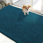 OLANLY Dog Door Mat for Muddy Paws 50x30, Super Absorbent Chenille Mud Mat | by OLANLY