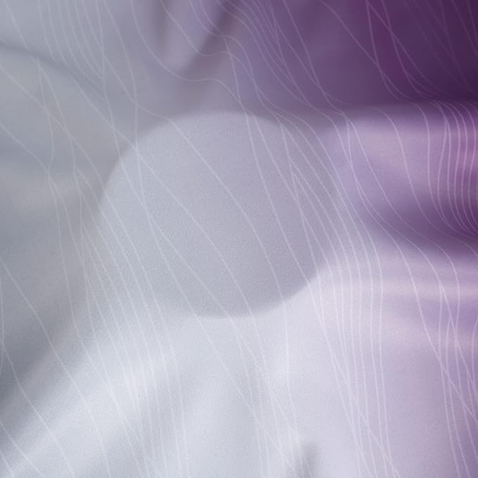 Purple and Grey Ombre Blackout Curtains - Image 8