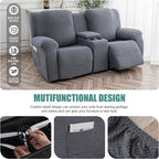 Genina Recliner Loveseat Covers - Image 5