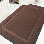 OLANLY Front Door Mat Outside 71x47, All-Season Heavy-Duty Rubber Doormat | by OLANLY