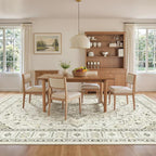 8x10 Area Rugs for Living Room, Large Washable Rug, Dining Room, Low Pile - Image 8