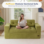 MAXYOYO 63" Loveseat Sofa Couch - Image 7