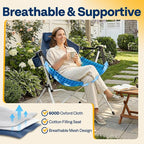 VIVOHOME Hammock Camping Chair, Portable Outdoor Swinging Rocking Chairs - Image 4