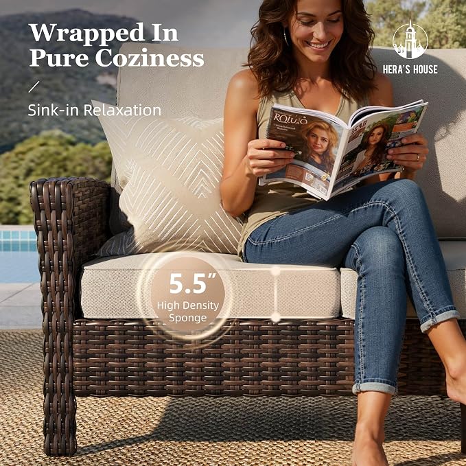 HERA'S HOUSE 8-Piece Patio Furniture Set - Image 5
