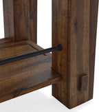 Durango 54-Inch Farmhouse-Industrial Style Wood Console Table - Image 8