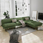 Ribilake 2 Sets 70" Futon Sofa Bed, 4 in 1 Multi-Function Couch Sleeper by RIBILAKE