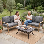 8Pcs Patio Cushion Covers Stretch Outdoor Furniture Protector Slipcovers | - Image 2