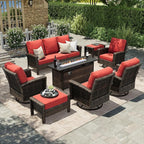 HERA'S HOUSE 8-Piece Patio Furniture Set by HERASHOUSE