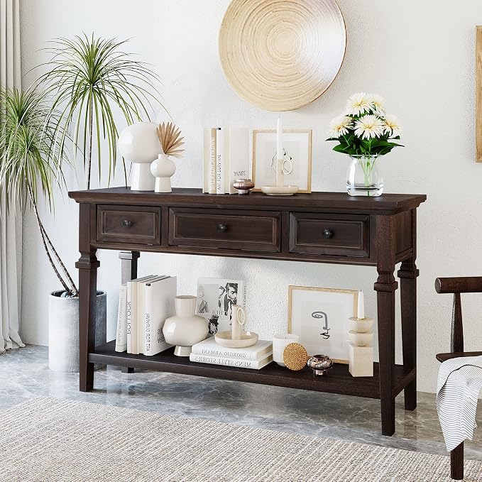 Harper & Bright Designs TREXM Classic Retro Style Console Table by HarperBrightDesigns
